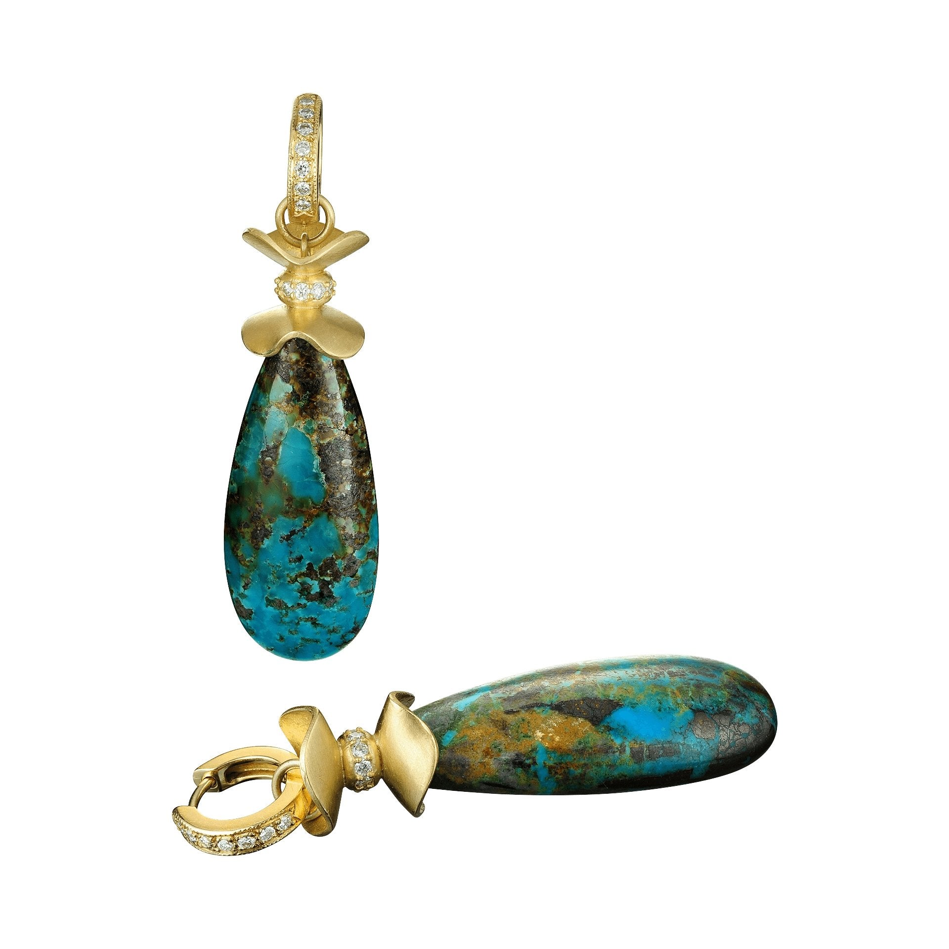 Delta Turquoise Drop Earrings - Ashleigh Branstetter®