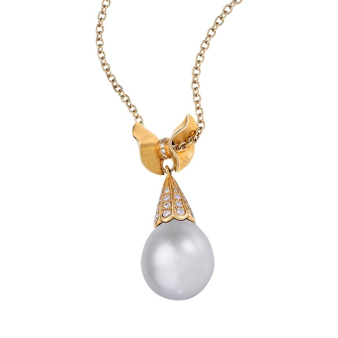 Estelle South Sea Cultured Pearl Pendant - Ashleigh Branstetter®